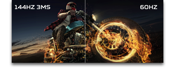 144Hz refresh rate